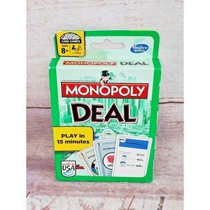 Monopoly Deal Card Game Green Box Version Family Game Night
